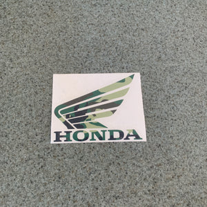 Fast Lane Graphix: Honda Wing Logo Sticker,Army Camo, stickers, decals, vinyl, custom, car, love, automotive, cheap, cool, Graphics, decal, nice