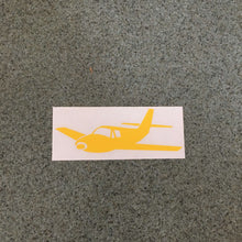 Fast Lane Graphix: Airplane V1 Sticker,Yellow, stickers, decals, vinyl, custom, car, love, automotive, cheap, cool, Graphics, decal, nice