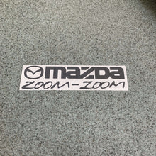 Fast Lane Graphix: Mazda Zoom Zoom Sticker,Dark Grey, stickers, decals, vinyl, custom, car, love, automotive, cheap, cool, Graphics, decal, nice