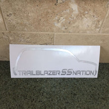 Fast Lane Graphix: Trailblazer SS Nation TBSS Sticker,Brushed Silver, stickers, decals, vinyl, custom, car, love, automotive, cheap, cool, Graphics, decal, nice