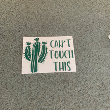 Fast Lane Graphix: Can't Touch This Cactus Sticker,Forest Green, stickers, decals, vinyl, custom, car, love, automotive, cheap, cool, Graphics, decal, nice