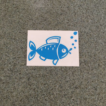 Fast Lane Graphix: Fish Sticker,Light Blue, stickers, decals, vinyl, custom, car, love, automotive, cheap, cool, Graphics, decal, nice