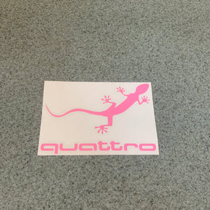 2 Teile/Satz 3D Gecko S Linie Quattro SPORT Auto Aufkleber Vinyl