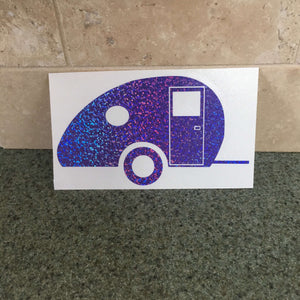 Fast Lane Graphix: Camper Trailer Sticker,Purple Sequin, stickers, decals, vinyl, custom, car, love, automotive, cheap, cool, Graphics, decal, nice
