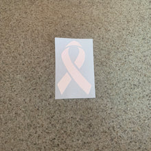 Fast Lane Graphix: Cancer Ribbon Sticker,White, stickers, decals, vinyl, custom, car, love, automotive, cheap, cool, Graphics, decal, nice