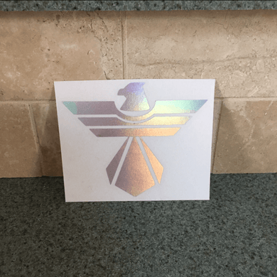 Fast Lane Graphix: Iron Hawk Sticker,Holographic Silver Chrome, stickers, decals, vinyl, custom, car, love, automotive, cheap, cool, Graphics, decal, nice
