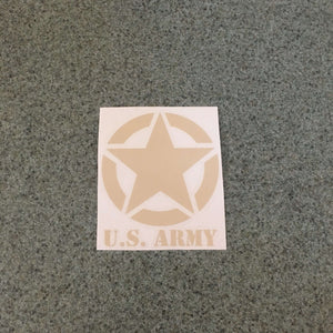Fast Lane Graphix: U.S. Army Star Sticker,Beige, stickers, decals, vinyl, custom, car, love, automotive, cheap, cool, Graphics, decal, nice