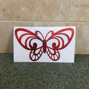Fast Lane Graphix: Butterfly V2 Sticker,Red Chrome, stickers, decals, vinyl, custom, car, love, automotive, cheap, cool, Graphics, decal, nice