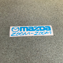 Fast Lane Graphix: Mazda Zoom Zoom Sticker,Ice Blue, stickers, decals, vinyl, custom, car, love, automotive, cheap, cool, Graphics, decal, nice