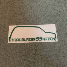 Fast Lane Graphix: Trailblazer SS Nation TBSS Sticker,Forest Green, stickers, decals, vinyl, custom, car, love, automotive, cheap, cool, Graphics, decal, nice