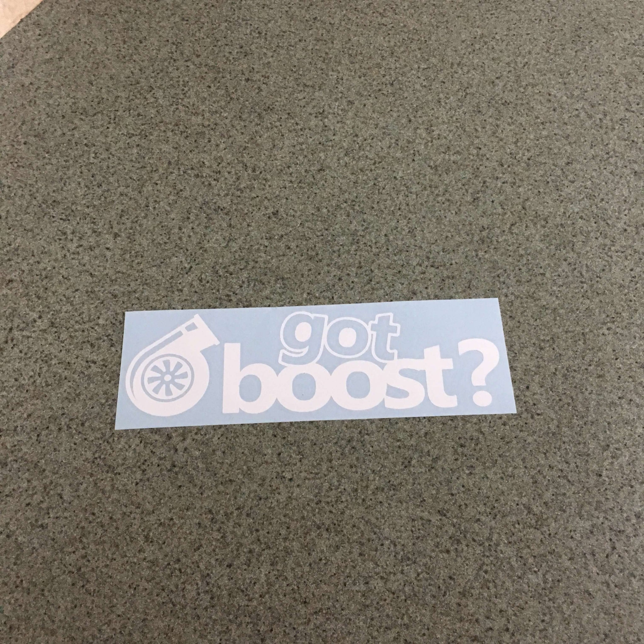 got boost sticker
