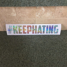 Fast Lane Graphix: #KEEPHATING Sticker,Silver Sequin, stickers, decals, vinyl, custom, car, love, automotive, cheap, cool, Graphics, decal, nice