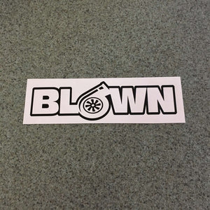 Fast Lane Graphix: Blown Sticker,Black, stickers, decals, vinyl, custom, car, love, automotive, cheap, cool, Graphics, decal, nice