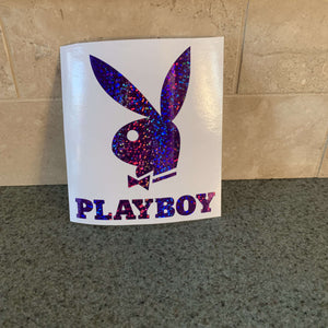 Fast Lane Graphix: Playboy Logo Sticker,[variant_title], stickers, decals, vinyl, custom, car, love, automotive, cheap, cool, Graphics, decal, nice
