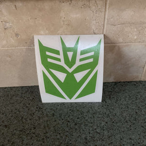 Fast Lane Graphix: Transformers Decepticon Sticker,Lime Green, stickers, decals, vinyl, custom, car, love, automotive, cheap, cool, Graphics, decal, nice