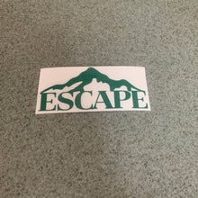 Fast Lane Graphix: Escape Mountain Sticker,Forest Green, stickers, decals, vinyl, custom, car, love, automotive, cheap, cool, Graphics, decal, nice