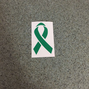Fast Lane Graphix: Cancer Ribbon Sticker,Green, stickers, decals, vinyl, custom, car, love, automotive, cheap, cool, Graphics, decal, nice