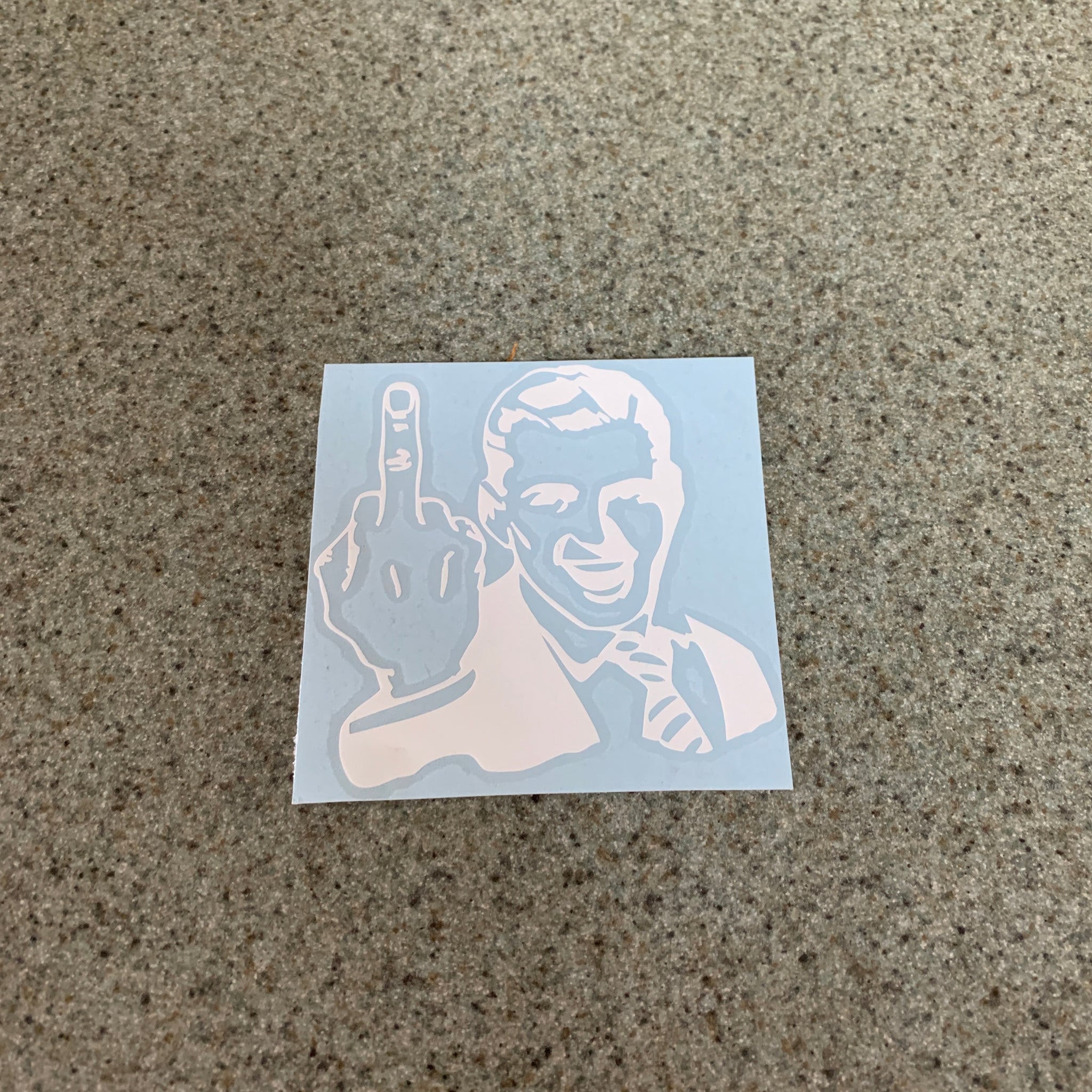 Middle Finger Guy Meme Sticker