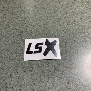 Fast Lane Graphix: LSX Sticker,Carbon Fiber, stickers, decals, vinyl, custom, car, love, automotive, cheap, cool, Graphics, decal, nice
