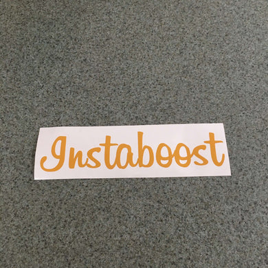 Fast Lane Graphix: Instaboost Sticker,Imitation Gold, stickers, decals, vinyl, custom, car, love, automotive, cheap, cool, Graphics, decal, nice
