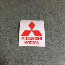 Fast Lane Graphix: Mitsubishi Motors Sticker,Light Red, stickers, decals, vinyl, custom, car, love, automotive, cheap, cool, Graphics, decal, nice