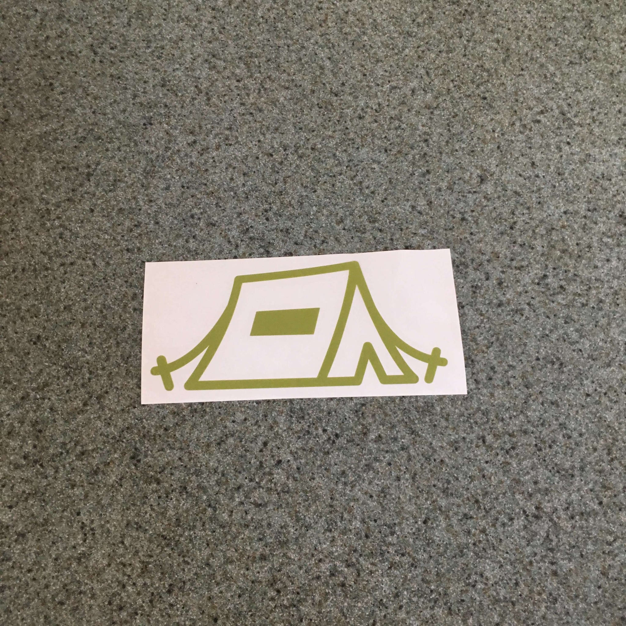 tent sticker Camping Tent Sticker